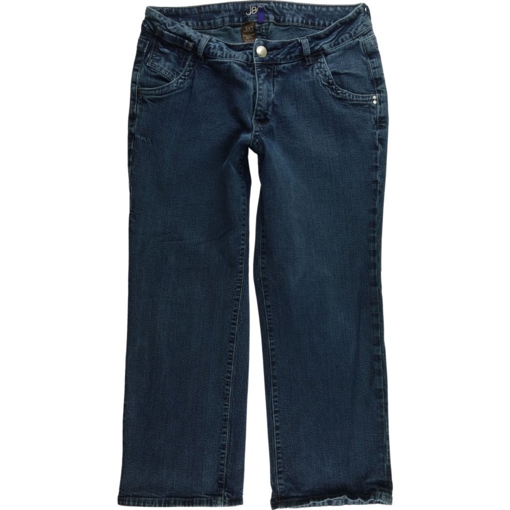 Jag Jeans Crop Capri Plus 16 Stretch Mid Rise B089
